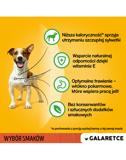PEDIGREE Adult miel pasăre vită 48x100 g