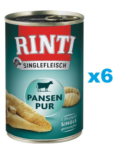 RINTI Singlefleisch Rumen Pure hrana monoprotein 6x800 g rumen vita
