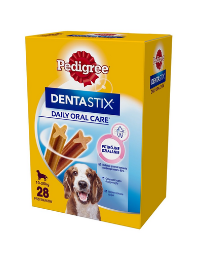 PEDIGREE DentaStix (rase medii) recompensa dentitie caini 28 buc 4x180g
