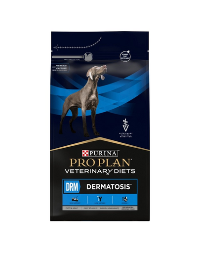 PURINA PRO PLAN Veterinary Diets Canine DRM Dermatosis 3 kg hrana uscata pentru caini