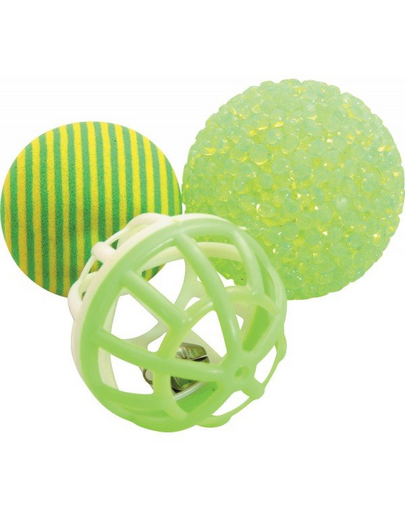 ZOLUX Set mingi pentru pisici 3, diam. 4 cm