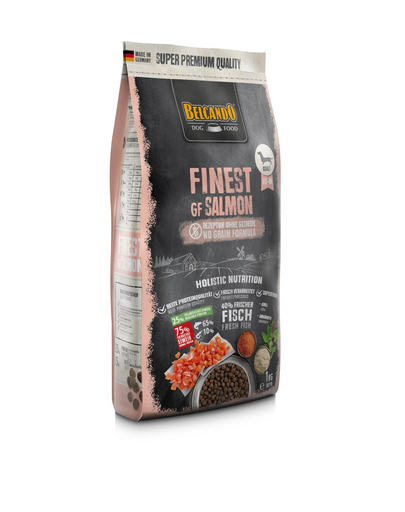 BELCANDO Finest Grain Free hrana uscata cu somon pentru caini, talie XS-M, 1 kg