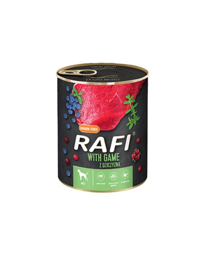 DOLINA NOTECI RAFI Game Conserve caini, cu vanat 5 x 800 g