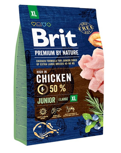 BRIT Premium By Nature Junior Extra Large XL 3 kg