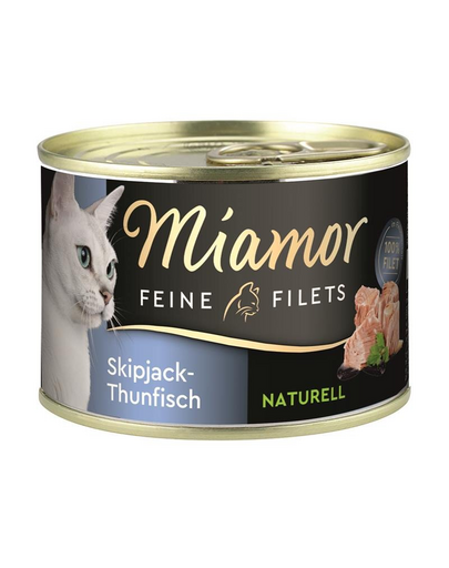 MIAMOR Feline Filets Hrana umeda pisici, cu ton Skipjack in sos propriu 156 g