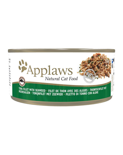 APPLAWS Hrana umeda cu ton si alge 156 g pentru pisici