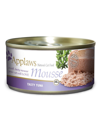 APPLAWS Cat Adult Mousse Tuna Set conserve pentru pisici, mousse cu ton 72x70 g