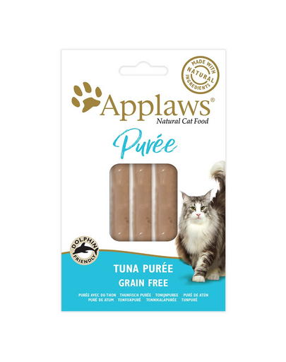 APPLAWS Cat Treat 80 x 7 g pachet recompense pisici, cu ton