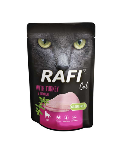 DOLINA NOTECI RAFI pliculet hrana pisica, curcan 100 g