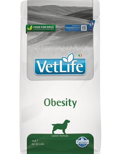 FARMINA Vet Life Obesity Hrana uscata pentru caini supraponderali 2 kg