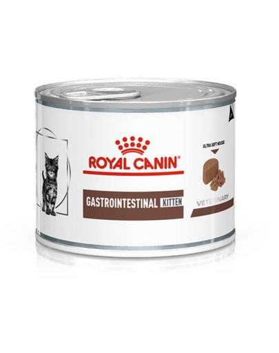 ROYAL CANIN Kitten Gastro Intestinal Digest 6x195 g mousse hrana pisoi
