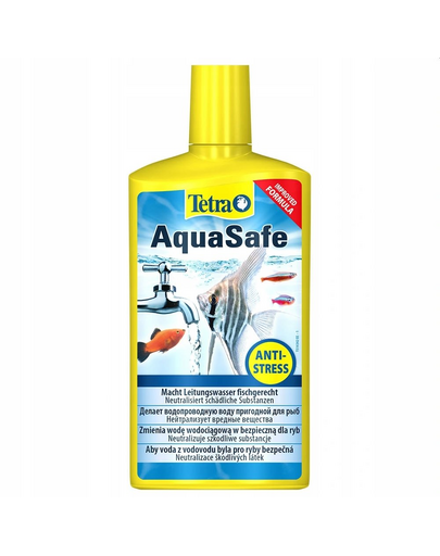TETRA AquaSafe Solutie pentru tratarea apei din acvariu, 500 ml