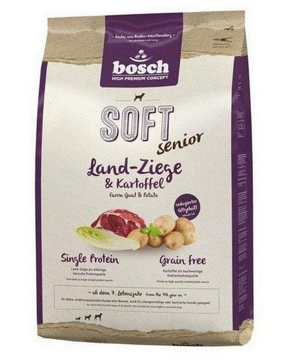BOSCH Plus Senior Carne de Capră și Cartofi 2,5 kg