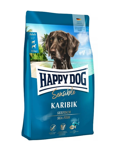 HAPPY DOG Sensible Karibik, Hrana uscata pentru caini, 11 kg