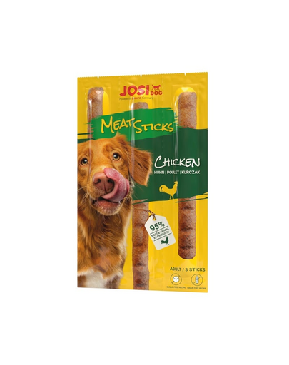 JOSERA JosiDog Meat Sticks snack cu pui pentru caini 33g
