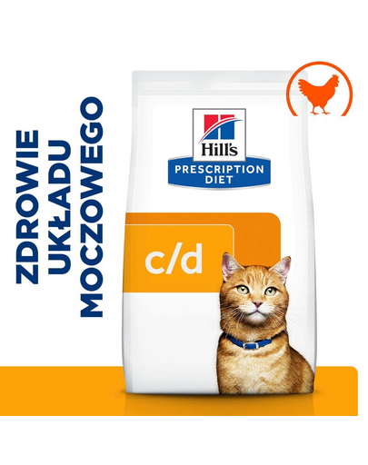 HILL'S Prescription Diet c/d Multicare cu pui 3kg hrana dieta pentru pisici