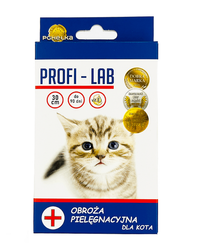 PCHEŁKA Profi-Lab Zgarda pisici impotriva ectoparazitozelor 30 cm