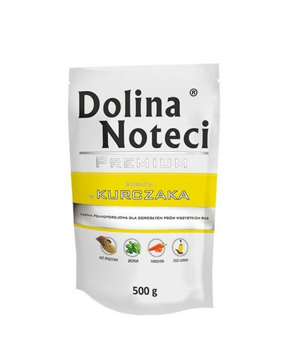 DOLINA NOTECI Premium Bogata in pui, pentru caini 10 x 500g