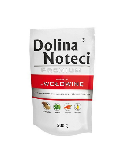 DOLINA NOTECI Premium Bogata in vita pentru caini 10 x 500g