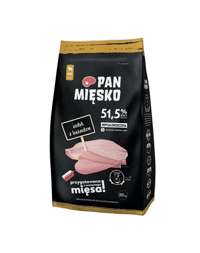 PAN MIĘSKO Hrana uscata pentru caini adulti talie mica, cu fazan si curcan 20 kg