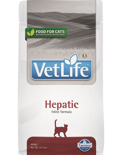 FARMINA Vet Life Natural Diet Cat Hepatic 400g