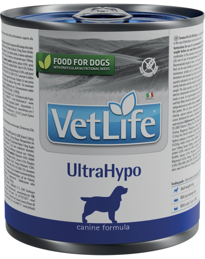 FARMINA Vet Life Natural Diet Dog UltraHypo 300 g dieta caini