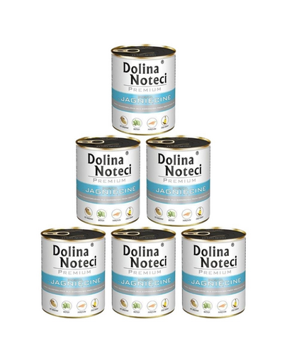 DOLINA NOTECI Premium Bogata in miel 6x800g pentru caine