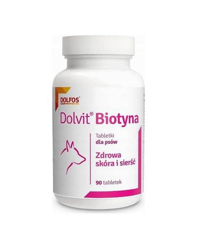 DOLFOS Dolvit Biotina pentru caini 90 tab.
