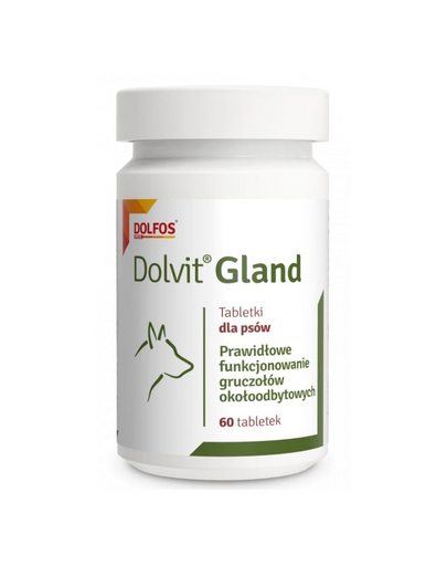 DOLFOS Dolvit Gland 60 tab. functionarea corecta a glandelor perianale