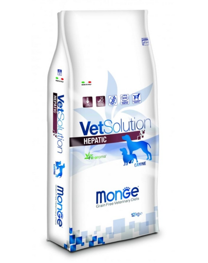 Monge Vet Solution Dog Hepatic Dieta veterinara…