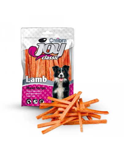 CALIBRA Dog Joy Classic Lamb Strips 250 g strips pentru caini, cu miel