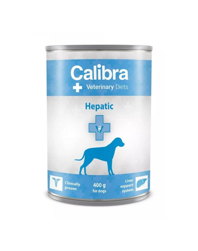 CALIBRA Veterinary Diet Dog Hepatic 400 g hrana completa caini cu afectiuni hepatice