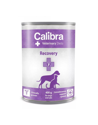 CALIBRA Veterinary Diet Dog&Cat Recovery 400 g conserva hrana caini si pisici aflati in recuperare