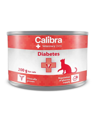 CALIBRA Veterinary Diet Cat Diabetes 200 g hrana dietetica pentru pisici cu diabet