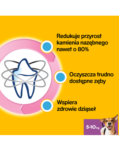 PEDIGREE Dentastix (rase mici) recompense dentare caini 56 buc - 8x110g