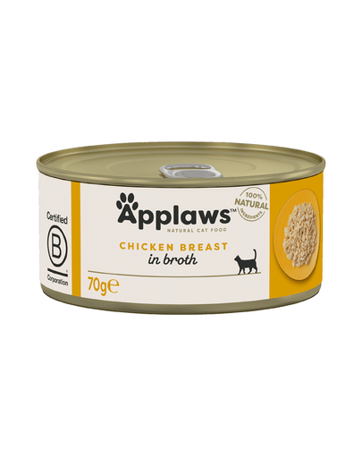 APPLAWS Hrana umeda pentru pisici, piept de pui 70 g