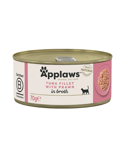 APPLAWS hrana umeda pentru pisici, ton si creveti 70 g