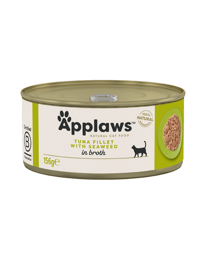 APPLAWS Hrana umeda cu ton si alge 156 g pentru pisici