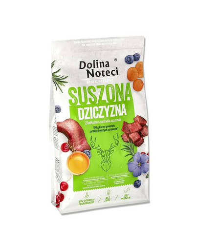DOLINA NOTECI Premium Dried hrana uscata pentru caini, din vanat 9 kg