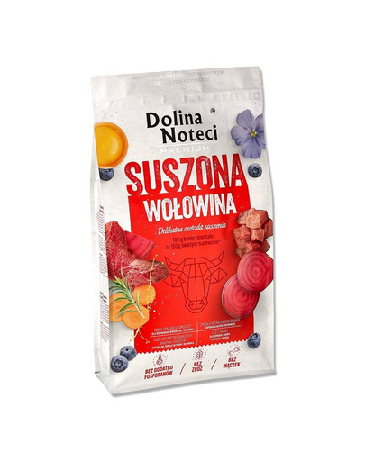 DOLINA NOTECI Premium Dried hrana uscata cu vita pentru caini 9 kg