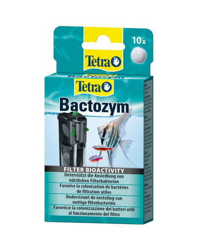 TETRA Tratament apa Tetra Bactozym, 10 buc