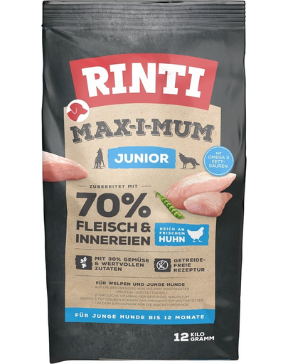 RINTI MAX-I-MUM Junior Chicken hrana uscata…