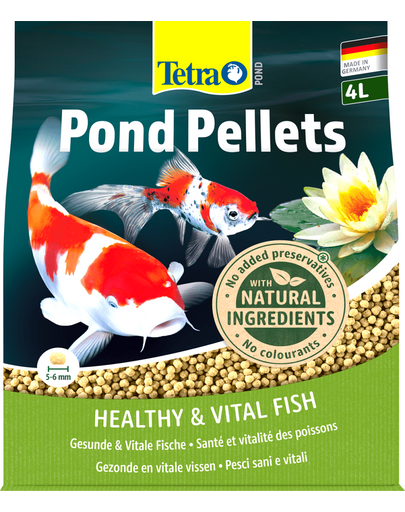 TETRA Pond Pellets hrana pentru pestii de iaz, granule, 4 l