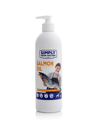 SIMPLY FROM NATURE Salmon oil Ulei de somon pentru caini si pisici 500 ml
