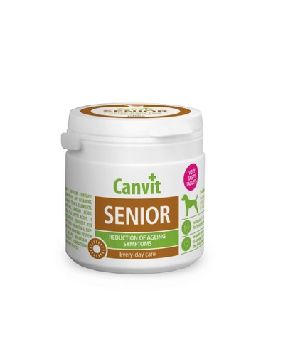 CANVIT Dog Senior 100 g complex vitamine pentru caini seniori