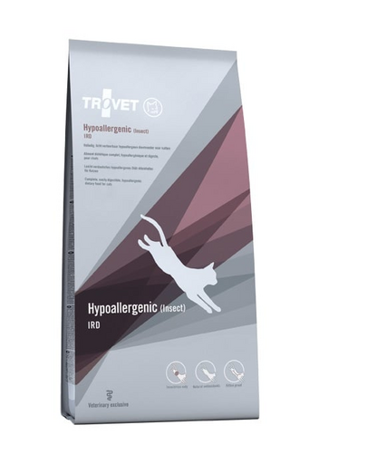 TROVET Hypoallergenic Insect IRD Hrana uscata pisici, cu insecte 3 kg