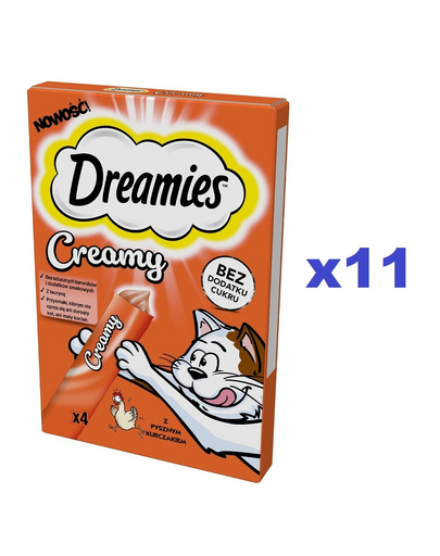 DREAMIES Gustare pentru pisici cu pui delicios 44x10g