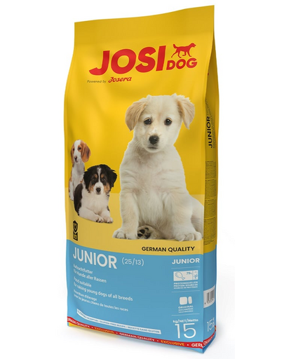 JOSERA JosiDog Junior 15 kg hrana pentru catelusi in crestere