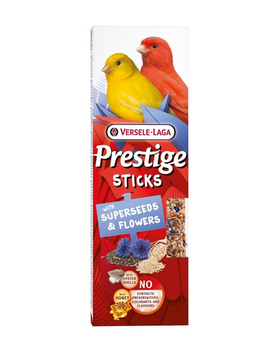 VERSELE-LAGA Prestige Sticks 2 seminte si flori pentru canari 60g