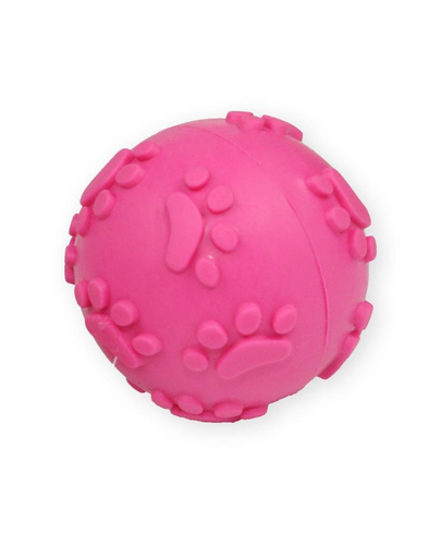 PET NOVA DOG LIFE STYLE Ball Jucarie cu sunet, roz, aroma de menta, 6cm